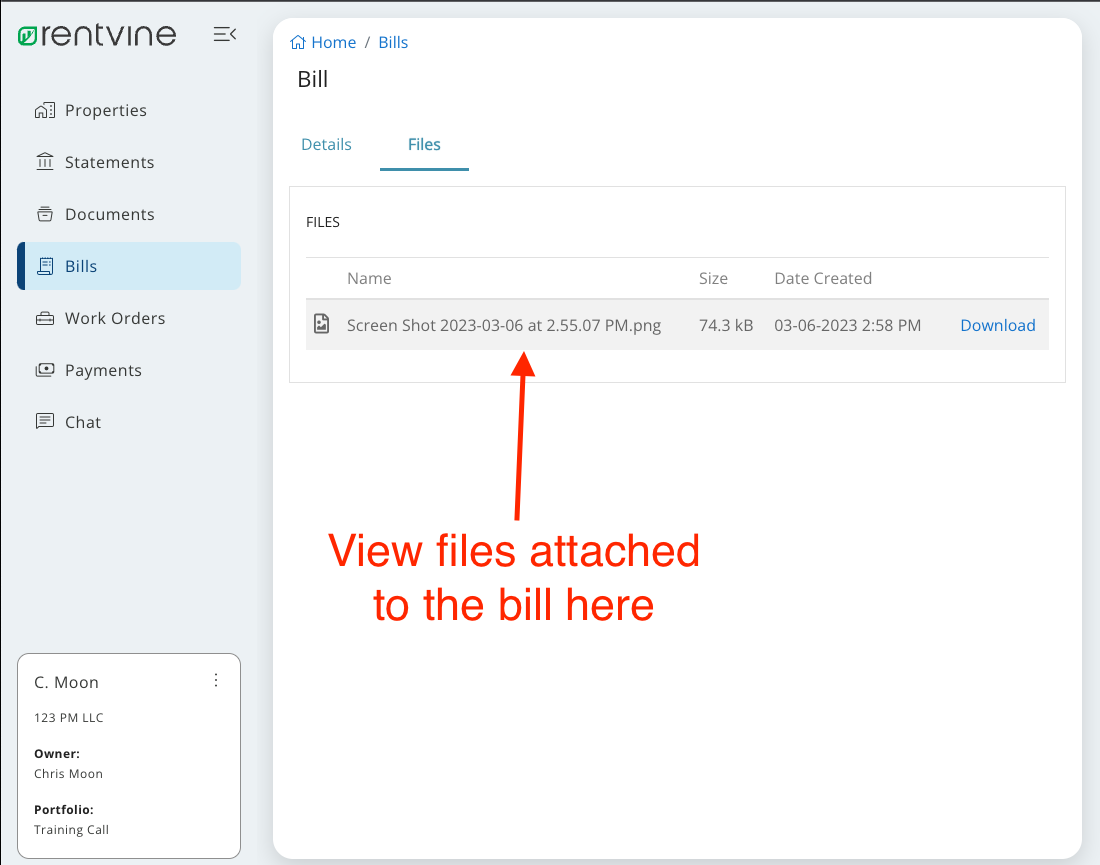 Owner Portal Introduction